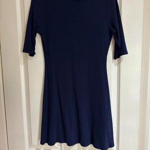 Reformation Womens Navy Dress